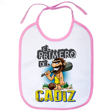 Babero frase el primero del Cádiz para hincha de su equipo de fútbol