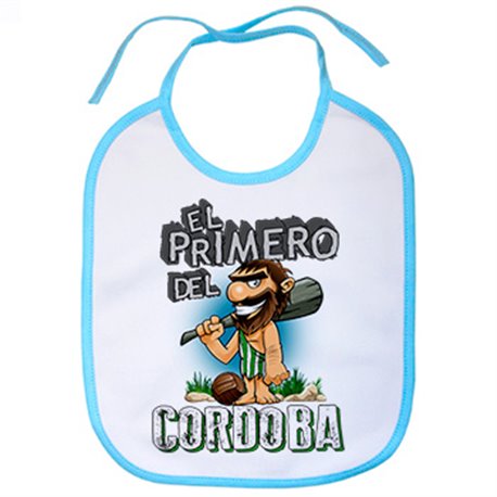 Babero frase el primero del Córdoba para hincha de su equipo de fútbol