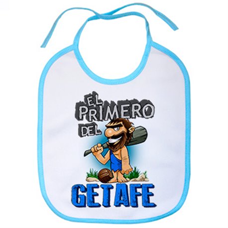 Babero frase el primero del Getafe para hincha de su equipo de fútbol