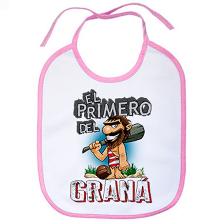 Babero frase el primero del Granada para hincha de su equipo de fútbol