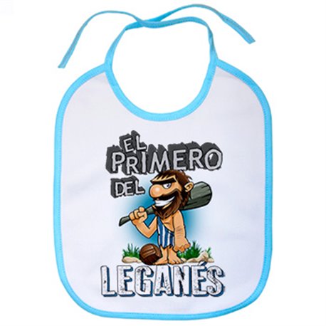 Babero frase el primero del Leganés para hincha de su equipo de fútbol