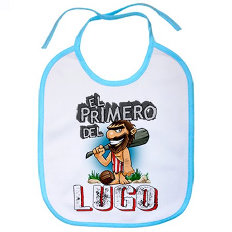 Babero frase el primero del Lugo para hincha de su equipo de fútbol