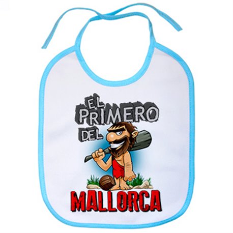 Babero frase el primero del Mallorca para hincha de su equipo de fútbol