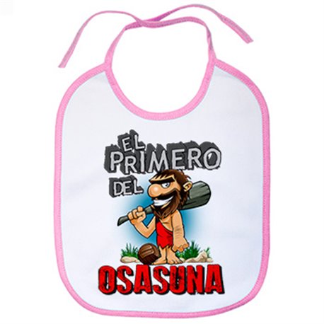 Babero frase el primero del Osasuna para hincha de su equipo de fútbol (DESACTIVAR)