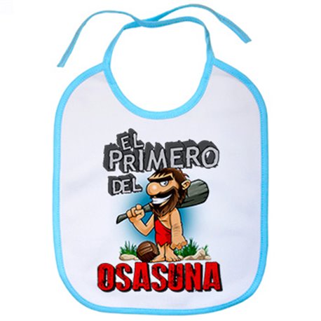 Babero frase el primero del Osasuna para hincha de su equipo de fútbol (DESACTIVAR)