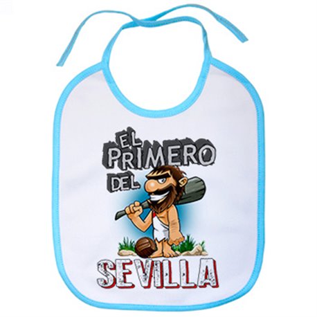 Babero frase el primero del Sevilla para hincha de su equipo de fútbol