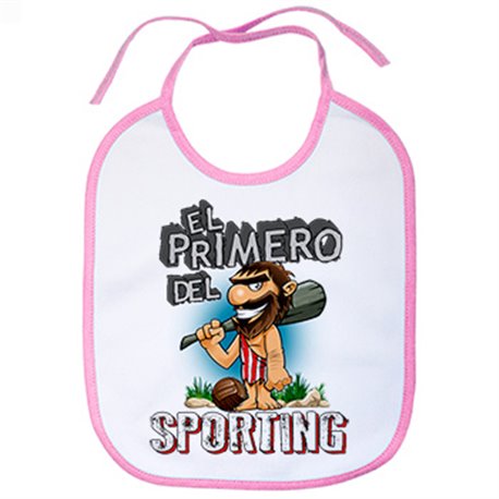 Babero frase el primero del Sporting para hincha de su equipo de fútbol