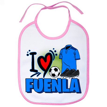 Babero para enamorado de su equipo de fútbol de Fuenla