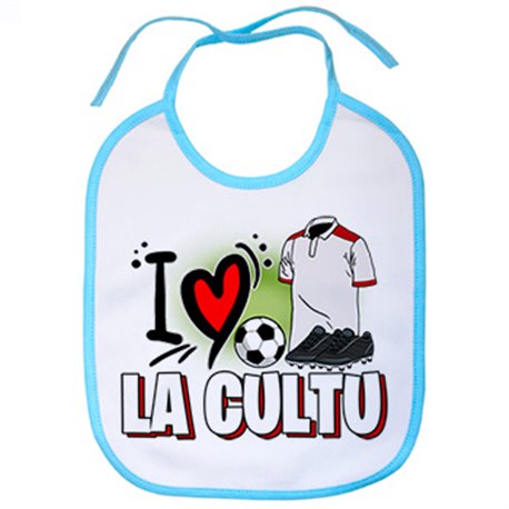Babero para enamorado de su equipo de fútbol de la Cultu