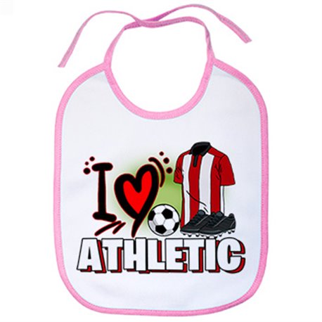 Babero para enamorado de su equipo de fútbol del Athletic