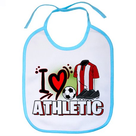 Babero para enamorado de su equipo de fútbol del Athletic
