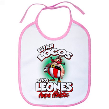 Babero parodia de Obelis para aficionados al fútbol del Athletic