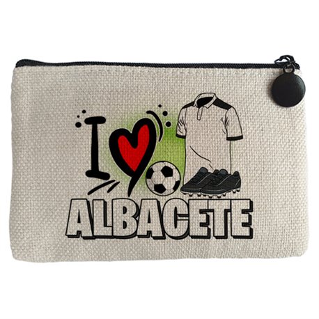 Monedero para enamorado de su equipo de fútbol de Albacete