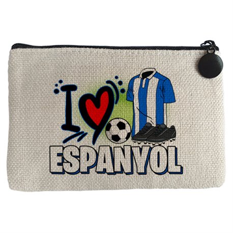Monedero para enamorado de su equipo de fútbol espanyol