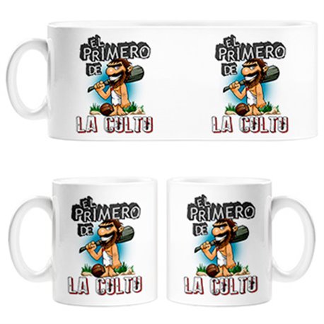 Taza frase el primero de la Cultu para hincha de su equipo de fútbol