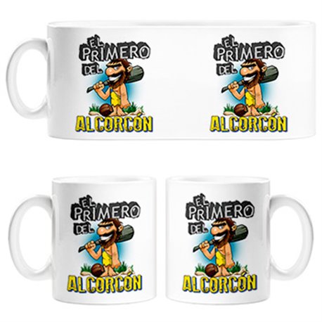 Taza frase el primero del Alcorcón para hincha de su equipo de fútbol