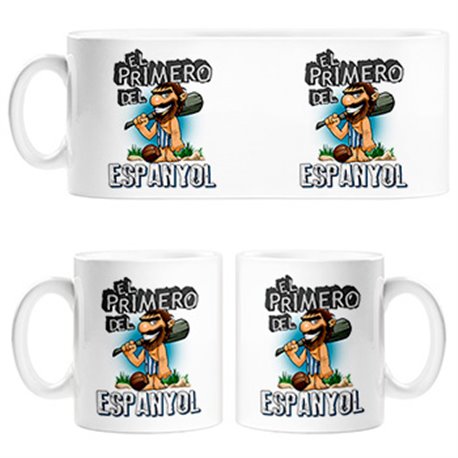 Taza frase el primero del espanyol para hincha de su equipo de fútbol