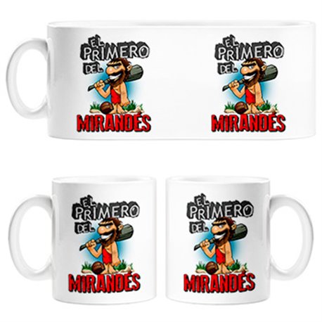 Taza frase el primero del Mirandés para hincha de su equipo de fútbol