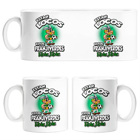 Taza parodia de Asteris para aficionados al fútbol de Elche
