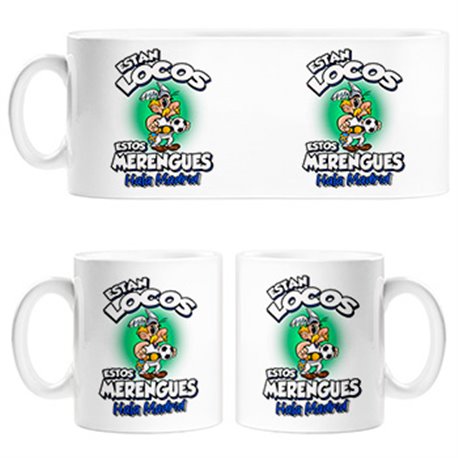 Taza parodia de Asteris para merengues aficionados al fútbol del Madrid (DESACTIVAR)