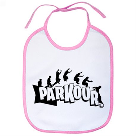 Babero apasionado del Parkour