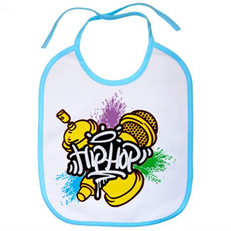 Babero Hip Hop rimas y graffiti