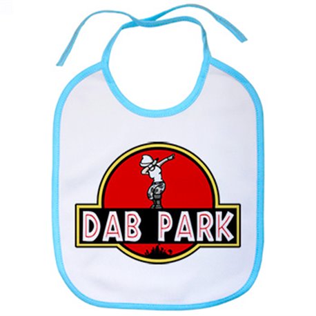 Babero parodia para gamer pose baile dab park