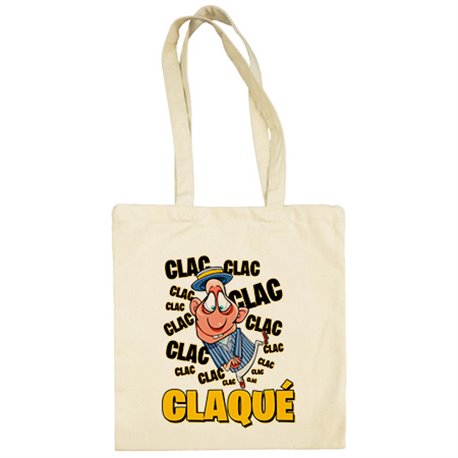 Bolsa de tela Claqué
