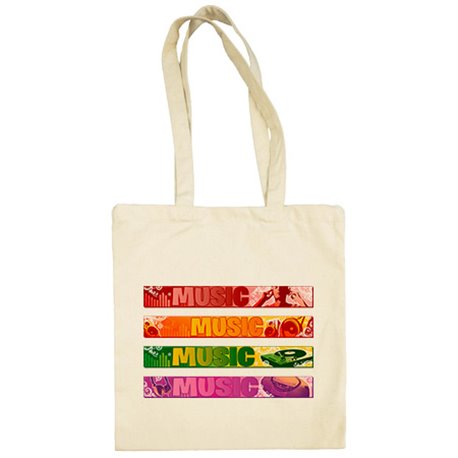 Bolsa de tela Music Everywhere