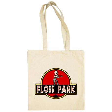 Bolsa de tela parodia para gamer pose baile floss park