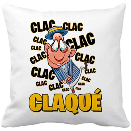 Cojín con relleno Claqué