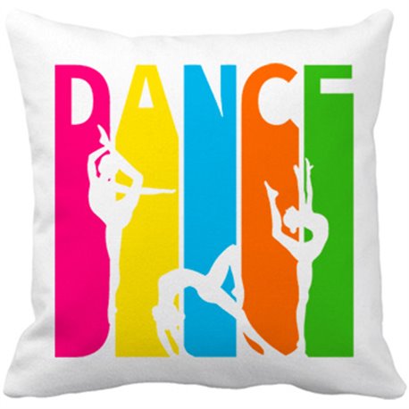 Cojín con relleno Dance poses de baile