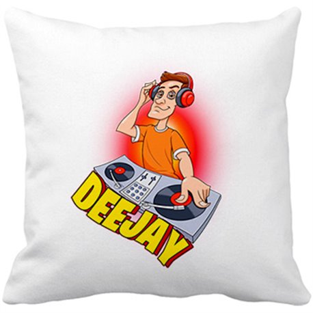 Cojín con relleno DJ Deejay