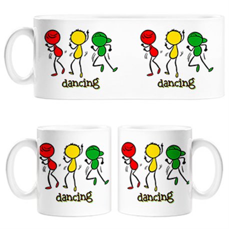 Taza Dancing bailando