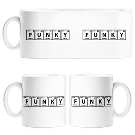 Taza Funky tabla periódica