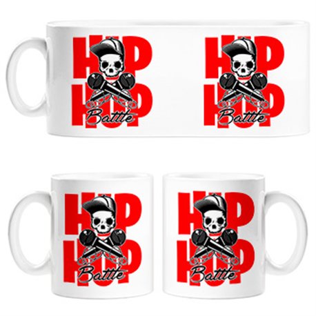 Taza Hip Hop Battle batalla de gallos