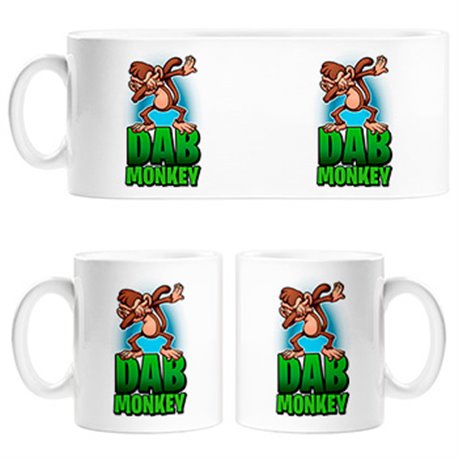 Taza Hip Hop Dab Monkey