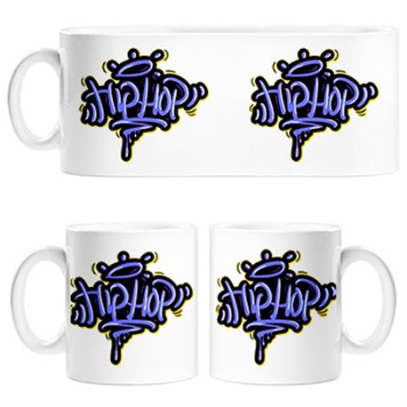 Taza Hip Hop pintura