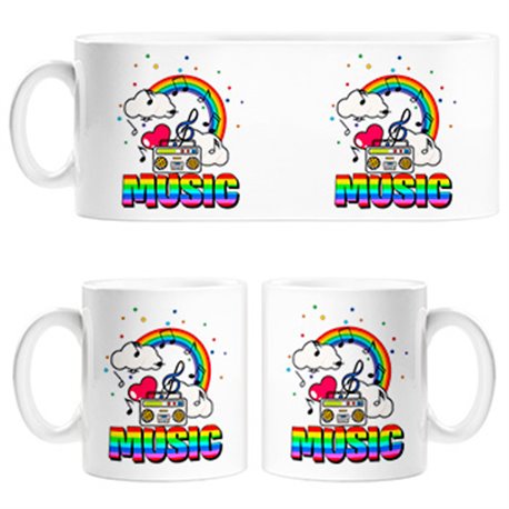 Taza Music radio arcoiris