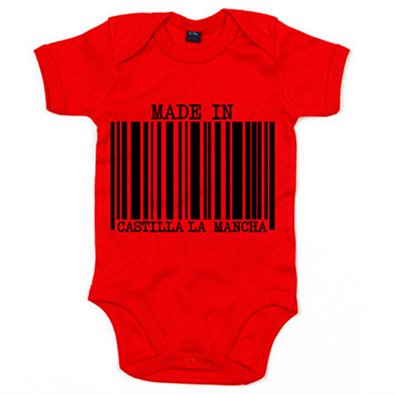 Body bebé Made in Castilla La Mancha nacido en Castilla La Mancha