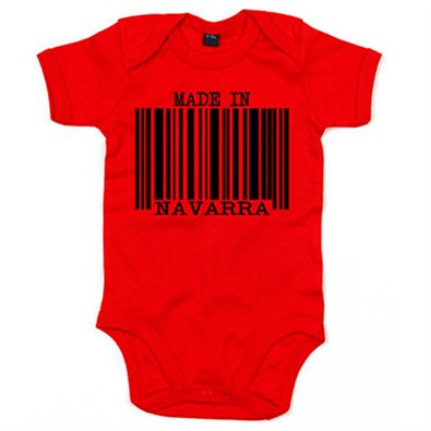 Body bebé Made in Navarra nacido en Navarra