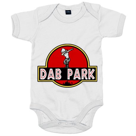 Body bebé parodia para gamer pose baile dab park