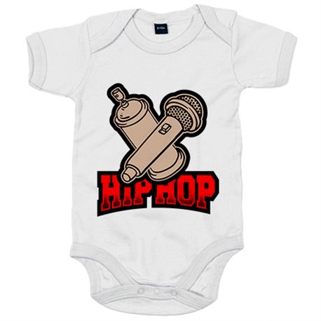 Body bebé Hip Hop Micro And Graffiti