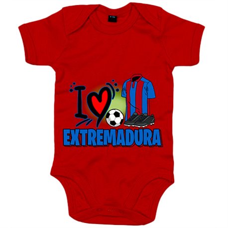 Body bebé para enamorado de su equipo de fútbol de Extremadura