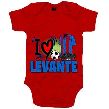 Body bebé para enamorado de su equipo de fútbol de Levante