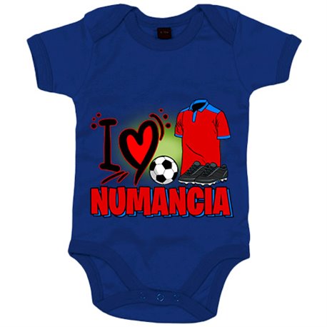 Body bebé para enamorado de su equipo de fútbol de numancia