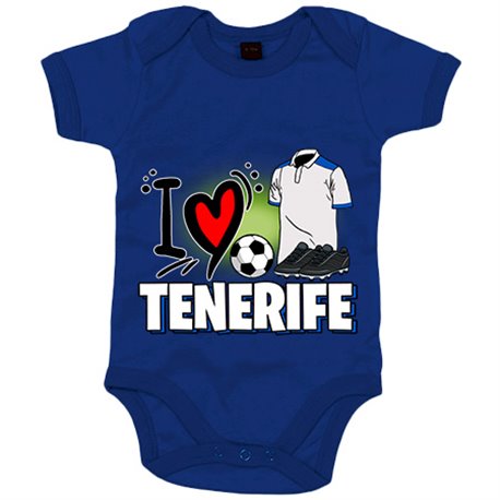 Body bebé para enamorado de su equipo de fútbol de Tenerife
