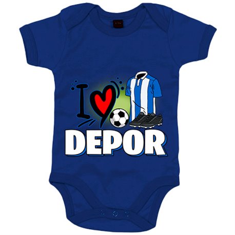 Body bebé para enamorado de su equipo de fútbol del Depor
