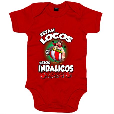 Body bebé parodia de Obelis para aficionados al fútbol de Almería