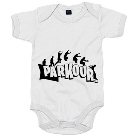 Body bebé apasionado del Parkour